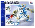 alleBLOX - Robot Union Robot, kék 223 db-os építőkocka játékszett (AB8031) (AB8031)