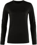 Fjällräven Abisko Wool LS Black Női póló XS