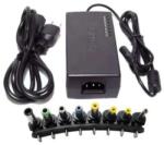 FOXMAG24 univerzális laptop töltő, 12-24 V, 7 csatlakozós típus 12V / 15V / 16V / 18V / 19V / 20V / 24V, fekete szín (DQS5JSMBM)