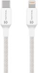 Tactical Stitch Thread kábel USB-C/Lightning 0.3m Fehér,