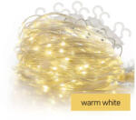  LED karácsonyi drop fényfüzér - jégcsapok, 1, 7 m, kültéri és beltéri, meleg fehér, progr