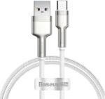 Baseus Cablu de date Baseus Cafule Series Metal USB la USB-C, 66W, 2m, Alb