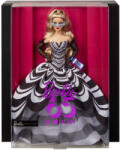 Mattel Barbie Signature Aniversare 65 Ani Papusa Barbie Cu Rochie De Bal Alb Negru (MTHRM58) Papusa Barbie