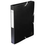 Exacompta Füzetbox PP Exabox-Opaque A/4 40 mm gerinccel gumis fekete (59781E) (59781E)