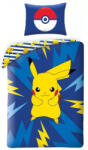 Halantex Pokémon ágyneműhuzat pika-power 140x200cm 70x90cm
