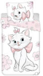 Jerry Fabrics Disney Marie cica ágyneműhuzat flowers 140x200cm 70x90cm (JFK033852)