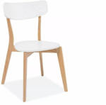 SIGNAL MEBLE Mosso Skandináv Tölgy-Fehér MDF Étkezőszék