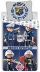 Jerry Fabrics Playmobil heroes ágyneműhuzat 140x200cm 70x90cm (JFK067978)