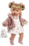 Llorens 42408 JULIA - реалистична кукла със звуци и меко текстилно тяло - 42 см (4-42408)