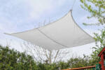  Napvitorla - Négyszögletes - Fehér - 4x4m