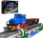  Dízelmozdony, távirányító, 14 év feletti, önzáró téglák, eredeti dobozos csomagolás