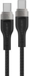ACEFAST Cablu de Incarcare Type-C la Type-C, 60W, 3A, Magnetic, Fast Charging, 1.2m - (C11-03) - Black (KF2349250) - vexio