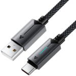 ACEFAST Cablu de incarcare USB la Type-C, 3A, Fast Charging, 1.2m - (C19-04) - Black (KF2349256) - vexio