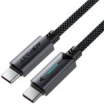 ACEFAST Cablu de incarcare Type-C la Type-C, 60W, 3A, Fast Charging, 1.2m - (C19-03) - Black (KF2349257) - vexio