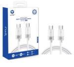 Lito Cablu de Date Fast cu Mufe USB-C - Lito Liquid Silicone (LD07) - White (KF2355206) - vexio