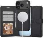 Tech-Protect Husa WALLET MAGSAFE IPHONE 17 PRO MATTE BLACK - vexio