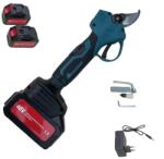 CAMPION Foarfeca electrica cu 2 acumulatori 48V x 8AH, pentru gradina, diametru taiere 27mm, Valiza, profesional e-XPERT ORIGINAL Protools CMP1612 (CMP1612) Foarfeca gard viu