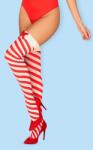 Obsessive Kissmas stockings S/M - pasiune