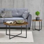 PremiumXL en. casa Asztalszett Härjedalen egy dohányzóasztal és egy kisasztal