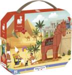 Janod Puzzle pentru copii Janod - Mitologie și Antichitate, 100 de piese (J02553) Puzzle
