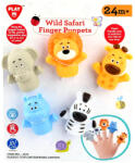 Playgo Playgo: Szafari állatok 5db-os ujjbáb szett (1878P)