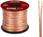 BLOW Hangszóró kábel 2x0, 22 mm átlátszó 25 m (73-360)