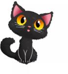 Godan Fekete macska fólia lufi - 61 cm (901851) - jatekbolt