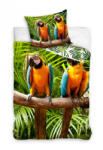 Carbotex Papagáj ágyneműhuzat forest 140x200cm 70x90cm