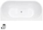 Besco Cada de baie freestanding, fara preaplin, dreptunghiulara 150 cm, alb (white), Besco Vica WAS-150VNBO (WAS-150VNBO)