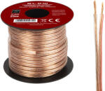 BLOW Hangszórókábel 2 × 0, 75 mm, átlátszó, 25 m - 73-363- (73-363)