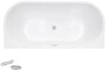 Besco Cada de baie freestanding, fara preaplin, dreptunghiulara 160 cm, alb (white), Besco Vica WAS-160VNZO (WAS-160VNZO)