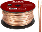 BLOW Cablu pentru difuzoare 2x4, 00 mm transparent 25 m (73-367-)
