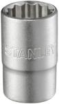 STANLEY 1-17-058 Tubulara scurta in 12 puncte 1/2"-15mm (4700117058) Cheie tubulara