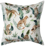 Clayre & Eef Textil Párnahuzat 45X45cm, 100% Polyester, Leopárdos