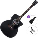 Pasadena PGC-100E Standard SET Black Chitară electro-acustică Jumbo