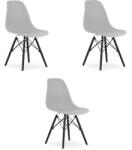 Bravolo OSAKA Szék Szürke / Lábak Fekete x 3