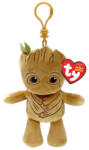 Ty Beanie Babies plüss kulcstartó figura - Marvel Groot (8, 5 cm) (TY_34005)