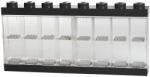 LEGO® Cutie pentru 16 minifigurine LEGO®, negru