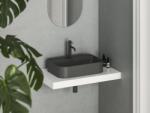 RAVAK XJX03155004 Ceramic Slim Shelf R 55 kerámiamosdó antracit (XJX03155004)