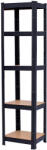 Leziter Raft robust 180x40x40 cm 150 kg negru (LNP1804B) Raft
