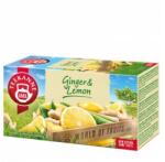 TEEKANNE Gyümölcstea, 20x1, 75 g, TEEKANNE "World of Fruits", gyömbér-citrom (1586131000581) - iconink