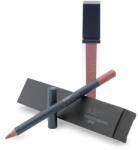 ADEN Cosmetics Folyékony Rúzs + Szájkontúr Ceruza Szett 25 - Antik rózsaszín