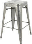King Home Tower 66 Fém Bárszék Ezüst