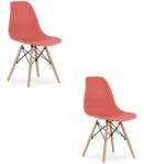 Bravolo OSAKA Szék cinóber / Természetes Lábak x 2