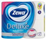 Zewa Toalettpapír, 3 rétegű, 4 tekercses, ZEWA "Deluxe", fehér, 4tek/cs (3228) - nyomtassingyen