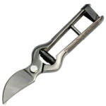  Metszőolló kovácsolt 20cm fekete (PE-1027)