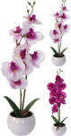  Művirág - Orchidea 11x39cm kerámia kaspóban (317353840) (PE-8246)
