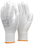  Kesztyű fehér nylon szerelő PU mártással 9-es TOP PRINCE (PE-6239)
