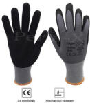  Kesztyű szemcsés nitril habbal mártott TOP 29476S 11-es (PE-6377)