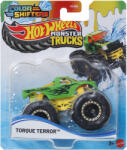 Mattel Mașinuță Hot Wheels Monster Truck: Torque Terror schimbă culoarea 1/64 - Mattel (HGX06/JDV90)